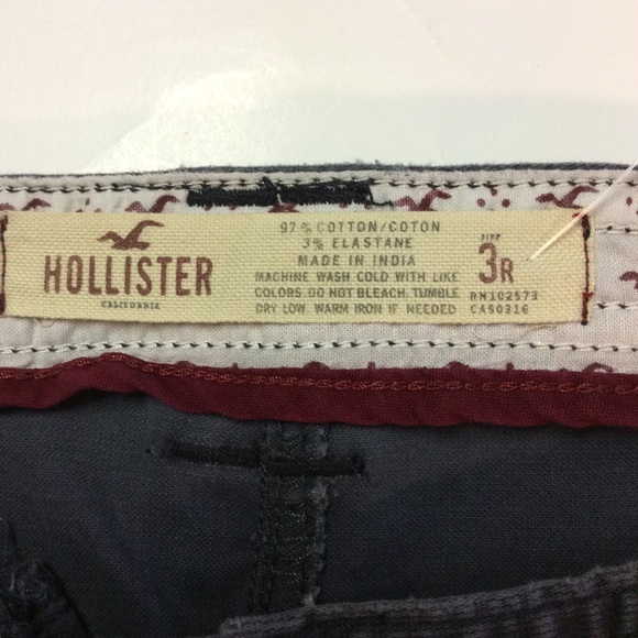 Hollister Pants Gray/Blue Size 3R. - Picture 8 of 12